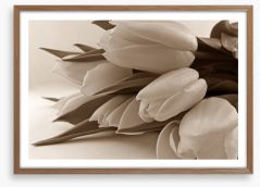 The time of tulips Framed Art Print 269002708