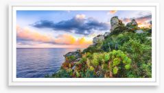 Cape Milazzo coast Framed Art Print 269104582
