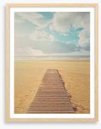 Distant waters Framed Art Print 272836218