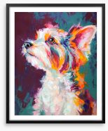 Terrier trust Framed Art Print 273226927