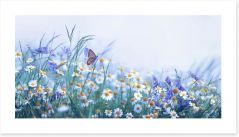 Chamomile flutter Art Print 274727777