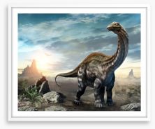 Apatosaurus Framed Art Print 274957458