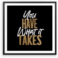 You have this Framed Art Print 276369151