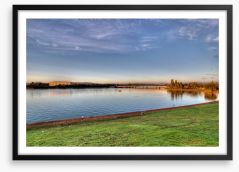 Lake Burley Griffin Framed Art Print 2768703