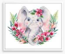 Elephants Framed Art Print 282245518