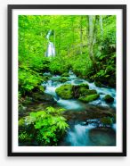 Waterfalls Framed Art Print 282638156