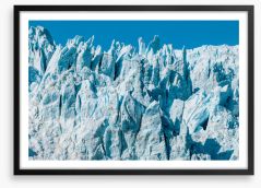 Glaciers Framed Art Print 284434420