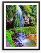 Waterfalls Framed Art Print 284649838
