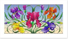 Stained Glass Art Print 285890473