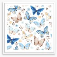 Butterflies Framed Art Print 286663664