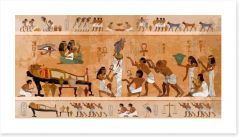 Egyptian Art Art Print 291240389