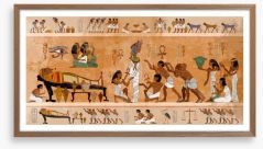 Egyptian Art Framed Art Print 291240389
