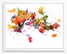 Fabulous in fall Framed Art Print 292211258