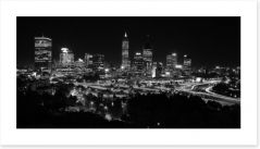 Perth night skyline Art Print 2938483