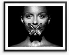 Speak no evil Framed Art Print 299880132