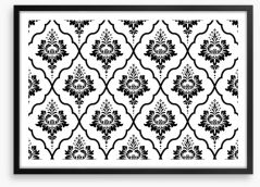 Black and White Framed Art Print 300200708