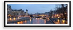 Pont Neuf panorama Framed Art Print 30453941
