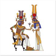 Egyptian Art Art Print 307713128