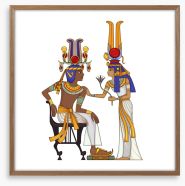 Egyptian Art Framed Art Print 307713128