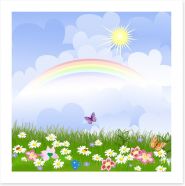 Rainbows Art Print 31029179