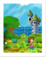 Fairy Castles Art Print 312626030
