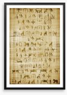 Egyptian Art Framed Art Print 31330770