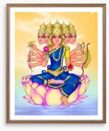 Indian Art Framed Art Print 313555704