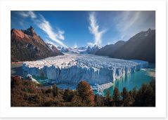 Glaciers Art Print 313742828