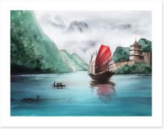 Chinese Art Art Print 314045220