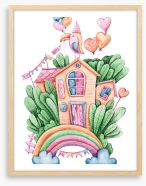 The rainbow house