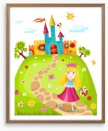 Fairy Castles Framed Art Print 32311211