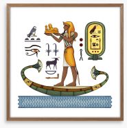 Egyptian Art Framed Art Print 327685217