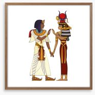 Egyptian Art Framed Art Print 327685328