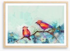 Birds of a feather 5 Framed Art Print 328538414