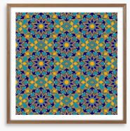 Arabian starshine Framed Art Print 330527052