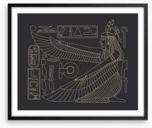 Egyptian Art Framed Art Print 335074975