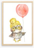 Red balloon owl