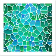 Mosaic Art Print 338054000