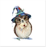 Owls Art Print 348613022