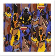 African Art Art Print 352120807