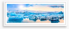 Glaciers Framed Art Print 353513035