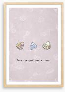 Every seashell Framed Art Print 357604389