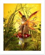 The Autumn fairy Art Print 36009281