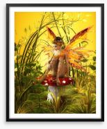 The Autumn fairy Framed Art Print 36009281