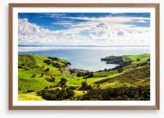New Zealand Framed Art Print 365632423
