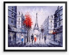 One day in Paris Framed Art Print 366318013