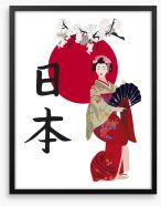 Japanese Art Framed Art Print 36638545