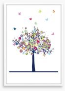 The tree of life Framed Art Print 36830766