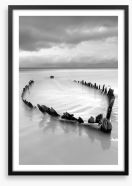 The Sunbeam shipwreck Framed Art Print 36871465