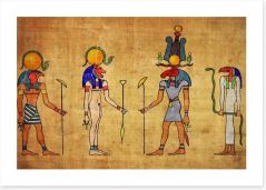 Egyptian Art Art Print 36947985